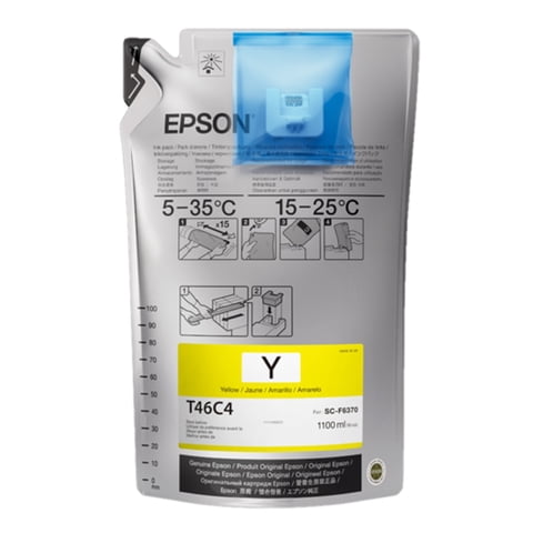 Epson - Tinta Sublimacion Ds 1,1 Ltr F6370/F9470H Amarillo