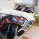 thumbnail image 2 of Spider-Man Riding A Motorcycle Comforter Set for Kids Boys Teen Men Tween 3D Lightweight Microfiber Bedding Sets, 2 of 4