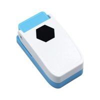 Bothyi - Perforadora De Papel Con Forma De Cortador, Perforadora De Papel Para Álbum De Recortes, Tarjetas De Boda, Manualidades, Hexágono