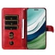 thumbnail image 4 of Funda con Cremallera para Huawei Mate 60 Pro, Carcasa Cartera de Cuero PU con Soporte y Tarjetero, 4 of 6