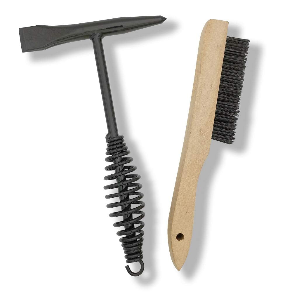Martillo Astillador Para Soldar Vastools Con Mango De Resorte Helicoidal