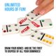 thumbnail image 3 of Juego de dominó Regal Games Wild Spinner Double 9 Dominoes, 3 of 9