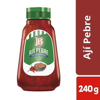 Ají Pebre Squeeze 240 G Jb