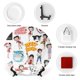 thumbnail image 3 of Plato Decorativo de Porcelana Fina Betty Boop Desmarcar 15 cm, 3 of 6