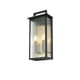 thumbnail image 1 of Aplique de Pared Exterior Elegante Kannon 8.5" Negro, 1 of 7