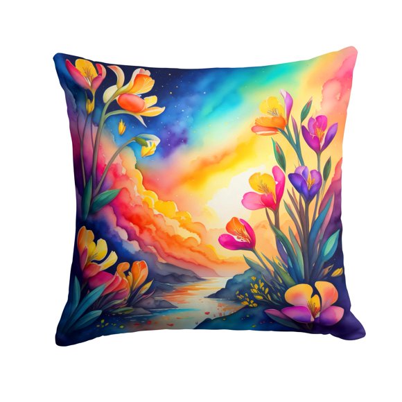 Almohada Decorativa Colorful Freesia 14x14