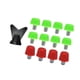 thumbnail image 5 of 12 Piezas Spikes De Zapatos De Fútbol Anti Slip Para Zapatillas Deportivas En El Interior Verde 8 Mm Rojo 11 Mm, 5 of 5