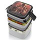 thumbnail image 4 of Destino Final Fiambrera de Doble Capa, Contenedor de Almuerzo Portátil Apilable, Almacenamiento de Alimentos Hermético a Prueba de Fugas, 1000ml, 4 of 6