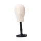 thumbnail image 2 of Cabeza De Maniquí Multifuncional Para Sombreros, Soporte Para Pelucas, Para Peluquería, Color Negro, Tamaño Mediano, 2 of 5