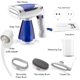 thumbnail image 3 of Vaporizador de mano Vaporizador de mano para ropa Calentamiento de 40 segundos Eliminador de arrugas de ropa de mano plegable para prendas Capacidad de 1600 W 8.5 oz Vaporizador de tela portátil con c, 3 of 7