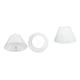 thumbnail image 1 of Pantalla Para Lampara Repuesto Pantalla Vestido Grande E27 blanco, 1 of 2