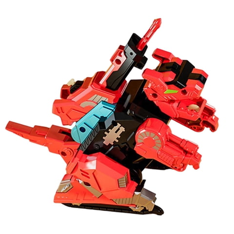 Bothyi - Juguete De Dinosaurio Transformador, Juguete Educativo Para Niños De 3, 4, 5 Y 6 Años, Tiranosaurio Rojo De Actividad