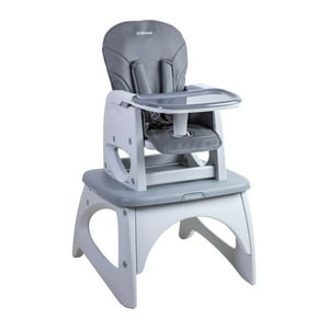 Bebesit - Silla De Comer Escritorio Balancin Eat&Swing Gris