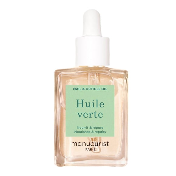 Aceite para uñas y cutículas Manucurist Green Oil, 15 ml, 99% de origen biológico
