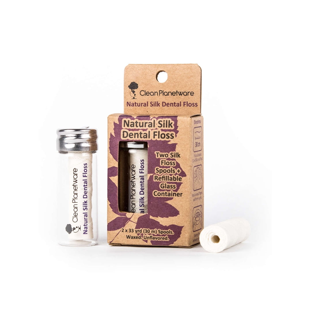 Brush White Bamboo - Hilo Dental 100% Natural