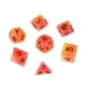 thumbnail image 1 of Juego De Dados Poliédricos De 7 Piezas Para Dungeons And Dragons Juego De Mesa RPG Rojo Amarillo, 1 of 5