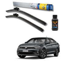 Plumillas Hella Cleantech Para Volkswagen Virtus 2018-