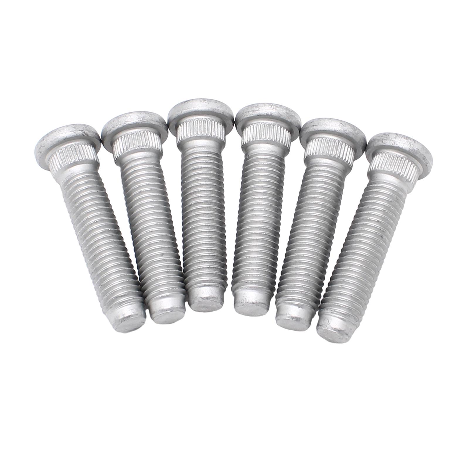 Magideal - 6X Perno Prisionero Del Cubo De La Rueda Trasera Para Transit Mk7 4170050 Accesorio De Repuestos De Instalación Simple M14X60 Piezas De Repuesto