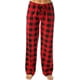 thumbnail image 1 of Pantalones de pijama a cuadros para mujer, 100 % algodón jersey, 1 of 4