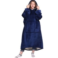 Citohome - Polerones Felpa Con Capucha Manta Polar Bata Frazada Invierno