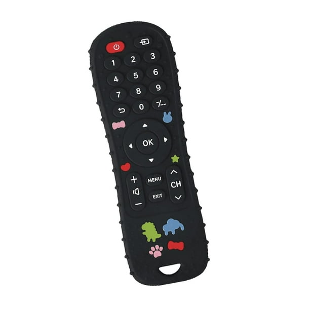 Mordedor Sensorial Silicona Control Remoto Denticion Bebe Lider