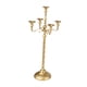 thumbnail image 2 of Candelabro De 5 Ramas Candelabro Para Salón Elegante Dorado 23x63cm, 2 of 5