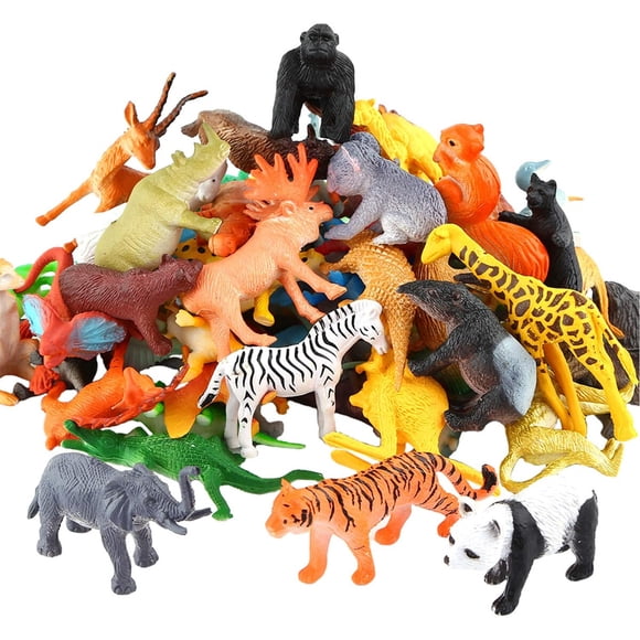 Figuras de Animales ValeforToy Mini, 54 Piezas