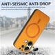 thumbnail image 4 of Magnetic Slim Case for Xiaomi Redmi Note 13 4G with Camera Guard & Anti-Scratch Back Yellow, 4 of 6