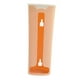 thumbnail image 5 of Caja de almacenamiento multiusos Bolsas de comestibles Titular Contenedores decorativos Dispensador con tapa Montaje en pared para despensa Hogar , NARANJA, 5 of 5