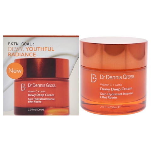 Dr. Dennis Gross - Crema Profunda Con Vitamina C Y Rocío Láctico Del Para Unisex - Crema De 2 Oz