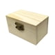 thumbnail image 4 of Caja De Madera Sin Terminar, Caja De Almacenamiento De Baratijas De Pintura Artesanal, Caja De Regalo, Cofre Del Tesoro, Tapa Plana, 4 of 5