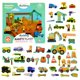 thumbnail image 1 of Magnetic Play Sticker Book, obras de construcción, imanes para nevera, 1 of 7