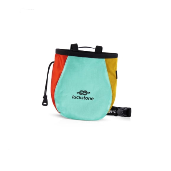 Bolsa de Magnesio con Cordón para Escalada Saco para Levantamiento de Pesas Bolsa de Almacenamiento Portátil Y Ligera Adecuado para Búlder Y Barra Ho Verde Rojo Amarillo