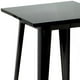 thumbnail image 2 of Mesa Tolix Alta Negra 60x60x105 cm | Bar & Restaurantes, 2 of 3