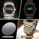thumbnail image 5 of Explojoy Reloj para Hombre Impermeable Día-fecha Luminoso Moda Reloj de Cuarzo de Acero Inoxidable, 5 of 10