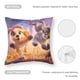 thumbnail image 5 of Gracie y Pedro Fundas de almohada de terciopelo con tema, regalos de funda de almohada, decoración para el hogar, cojín de lanzar, regalo de cumpleaños para fans y parejas.30*30cm., 5 of 6