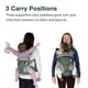 thumbnail image 4 of Portabebé Osprey Poco Soft Convertible Tidal Blue, 4 of 9