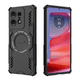 thumbnail image 1 of Funda FOXDOCK para Motorola Edge 50 Pro 5G , magnética, resistente a golpes, con soporte, unisex, carga inalámbrica, 1 of 4