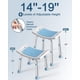 thumbnail image 4 of Silla de ducha HOMLAND Taburete de ducha ajustable de 400 libras, 4 of 8