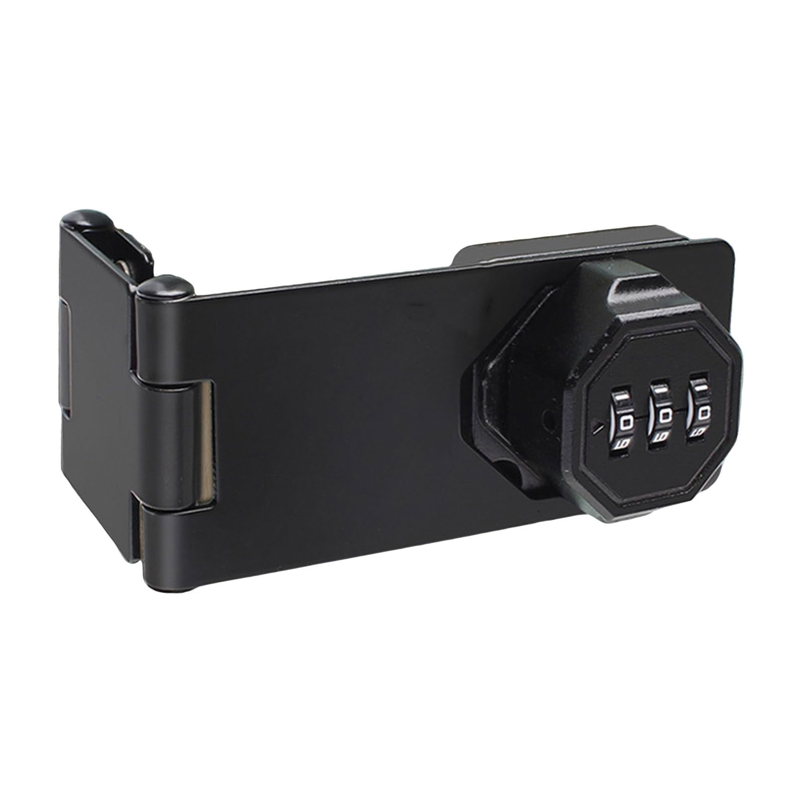 Xusx111 - Cerradura De Puerta De Combinación De Gabinete De 90 Grados, Cerradura De Hasp Rotativa De Contraseña De Aleación De Zinc, Cerraduras Plegables Sin Llave Para Gabinete De Archivos De Oficina