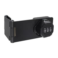 Xusx111 - Cerradura De Puerta De Combinación De Gabinete De 90 Grados, Cerradura De Hasp Rotativa De Contraseña De Aleación De Zinc, Cerraduras Plegables Sin Llave Para Gabinete De Archivos De Oficina