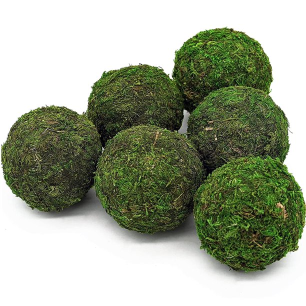 Bolas de musgo decorativas Usmola para centros de mesa, cuencos y llenadores de jarrones