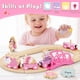 thumbnail image 4 of Set de tren de madera Lehoo Castle Unicorn para niñas de 2 a 4 años, 4 of 7