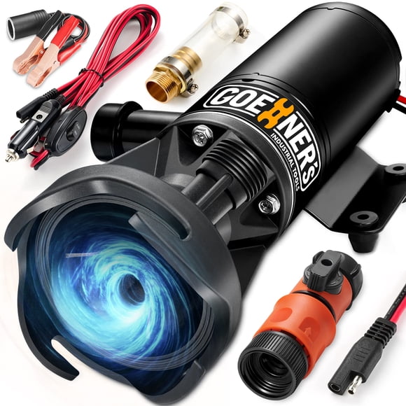 Bomba de residuos maceradora portátil RV 12V 12GPM para aguas residuales