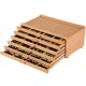 thumbnail image 1 of Cajón de almacenamiento de madera VISWIN 41x25x18 cm - 6 cajones, 1 of 6