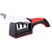 Irm - Afilador Amolador 3 En 1 Cuchillo Tijera Antideslizante Pro