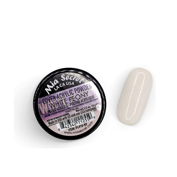 Polvo acrílico Mia Secret Cover White Peony 15ml