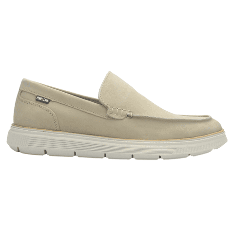 Mocasin De Hombre Beige Casual Ferracini 7271 Prisma