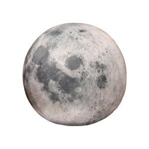 Magideal - Juguete De Peluche De Planet Earth, Adorno Creativo, Almohada De Muñeca Suave, Juguete De Peluche De Peluche Realista Para Adultos, Niñas, Regalo Para Luna 27Cm