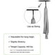 thumbnail image 5 of Columpio sensorial de terapia para interiores, ideal para adultos, niños y adolescentes con necesidades sensoriales especiales. Ideal para personas con autismo y con un efecto calmante (gris)., 5 of 7
